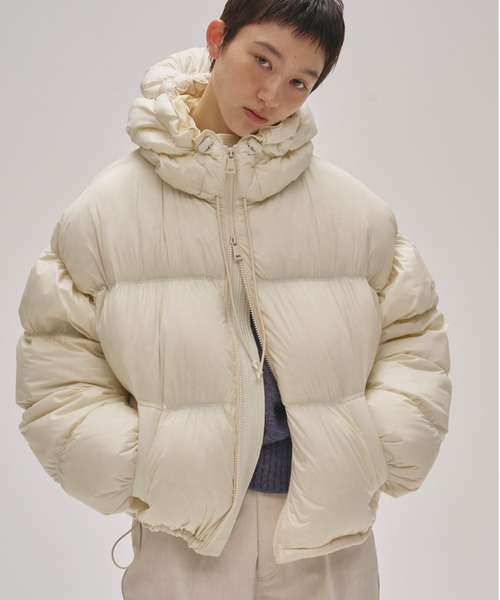 TODAYFUL（トゥデイフル）の「Ultralight Goose Jacket（テーラードジャケット・レディース・ブラック/チョコ/セージグリーン/キナリ・36inch/38inch）」の2枚目の写真