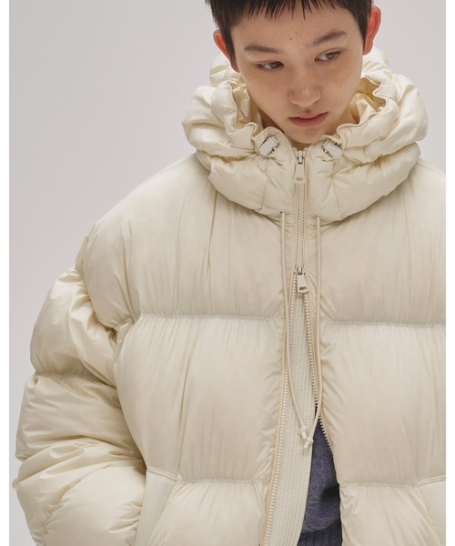 TODAYFUL（トゥデイフル）の「Ultralight Goose Jacket（テーラードジャケット・レディース・ブラック/チョコ/セージグリーン/キナリ・36inch/38inch）」の19枚目の写真