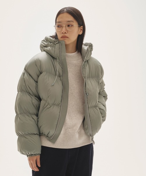 TODAYFUL（トゥデイフル）の「Ultralight Goose Jacket（テーラードジャケット・レディース・ブラック/チョコ/セージグリーン/キナリ・36inch/38inch）」の14枚目の写真