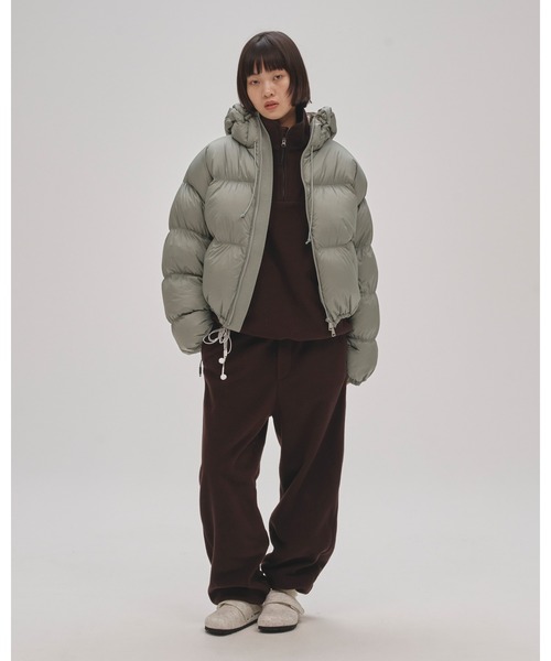 TODAYFUL（トゥデイフル）の「Ultralight Goose Jacket（テーラードジャケット・レディース・ブラック/チョコ/セージグリーン/キナリ・36inch/38inch）」の20枚目の写真