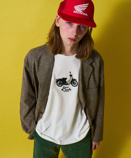 417 EDIFICE(フォーワンセブンエディフィス)の「《追加》HONDA 417別注 50cc Tシャツ(Tシャツ/カットソー・メンズ・ブラック/ホワイト系その他・MEDIUM/LARGE/X-LARGE)」の6枚目の写真