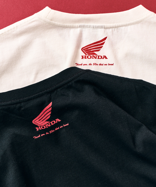 417 EDIFICE(フォーワンセブンエディフィス)の「《追加》HONDA 417別注 50cc Tシャツ(Tシャツ/カットソー・メンズ・ブラック/ホワイト系その他・MEDIUM/LARGE/X-LARGE)」の13枚目の写真