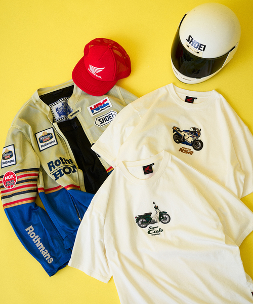 417 EDIFICE(フォーワンセブンエディフィス)の「《追加》HONDA 417別注 50cc Tシャツ(Tシャツ/カットソー・メンズ・ブラック/ホワイト系その他・MEDIUM/LARGE/X-LARGE)」の18枚目の写真
