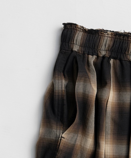 PRANK PROJECT(プランクプロジェクト)の「チェックパンツ / Check Pants(その他パンツ・レディース・ブラウン/ブラック・38/36)」の19枚目の写真