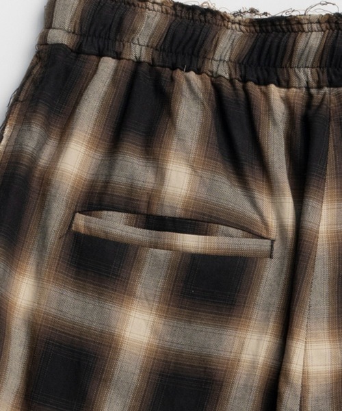 PRANK PROJECT(プランクプロジェクト)の「チェックパンツ / Check Pants(その他パンツ・レディース・ブラウン/ブラック・38/36)」の20枚目の写真