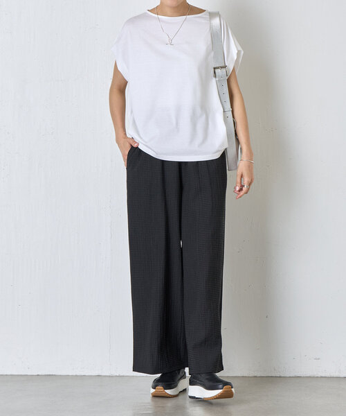 今季商品！ビアズリー サッカーチェックバギーパンツ サッカーチェックバギーパンツ（その他パンツ）｜BEARDSLEY