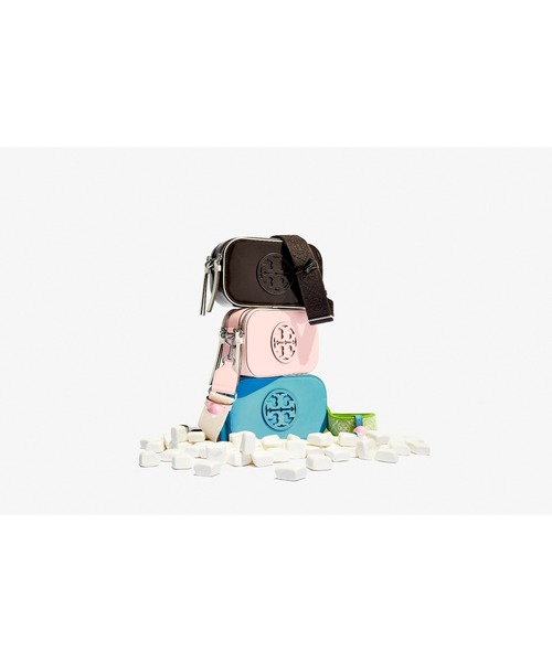 Tory Burch x BonBon ミラー スパッツォラート ミニクロスボディ