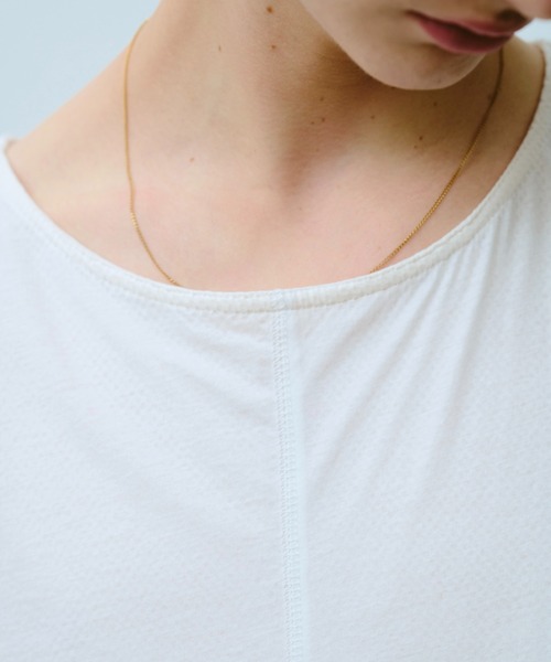 CAMPHOR WOOD(カンファーウッド)の「reversible layered sleeveless cutsew / リバーシブルレイヤードメッシュスリーブレスカットソー(タンクトップ・メンズ・Black/White・SMALL/MEDIUM/LARGE)」の20枚目の写真