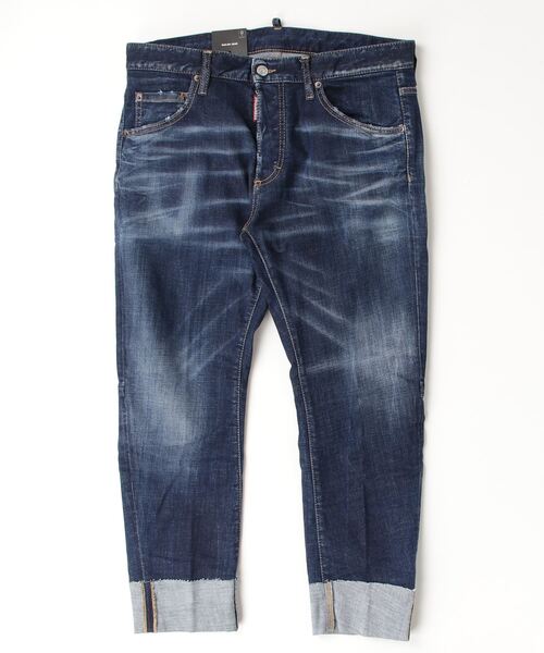 DSQUARED2(ディースクエアード)の「Sailor Jean Canadian Jack Wash 0242(デニムパンツ・メンズ・ブルー・42/44/46/48)」の1枚目の写真