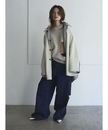 Htage（テージ）の「【Htage】リバーシブルビッグシルエットリバーコート（その他アウター）」