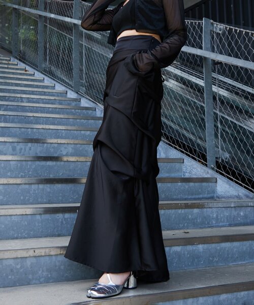 Mavie..7（メヴィセットゥ）の「【Mavie..7】後ろレースアップサテン