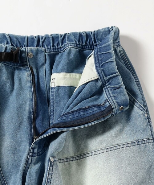 BEAMS（ビームス）の「ワイドストレート ダック ダブルニー カーゴパンツ（その他パンツ・メンズ・ブラック/インディゴブルー・S/M/L/XL）」の18枚目の写真