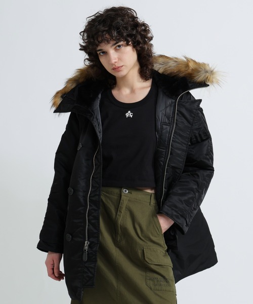 WOMAN》N-3B COMMERCIAL / N-3Bコマーシャル（ミリタリージャケット