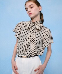 allureville｜アルアバイルのトップス（ドット柄）通販 - ZOZOTOWN