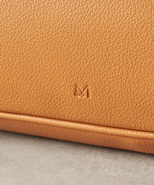 ＆MyuQ（アンドミューク）の「【＆MyuQ】THALLO ロングハンドルボストンバッグ トートバッグ（ボストンバッグ・レディース・キャメル/ブラック・FREE）」の9枚目の写真