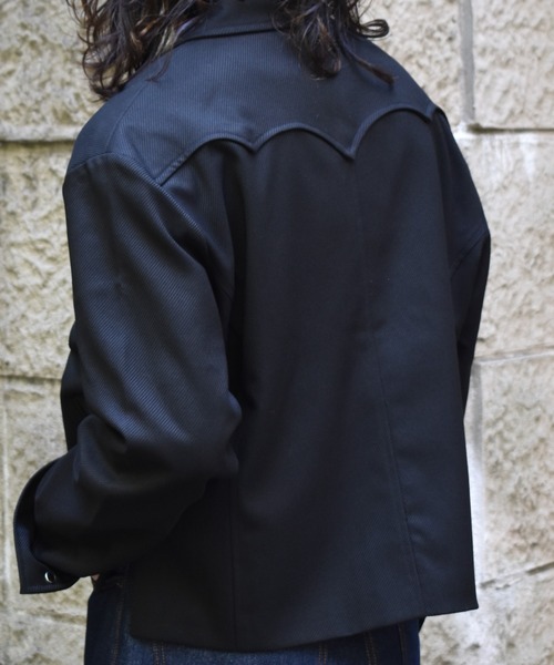 Noen（ノエン）の「ウエスタンテーラードジャケット（テーラードジャケット・メンズ・グリーン/ブラック・MEDIUM/LARGE）」の4枚目の写真