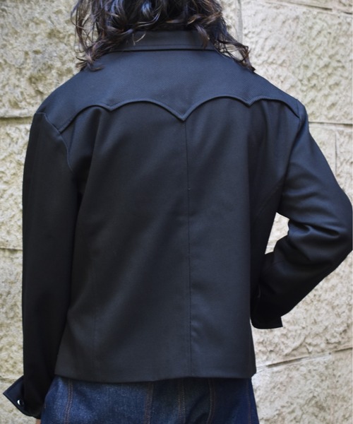 Noen（ノエン）の「ウエスタンテーラードジャケット（テーラードジャケット・メンズ・グリーン/ブラック・MEDIUM/LARGE）」の5枚目の写真