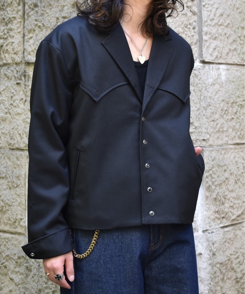 Noen（ノエン）の「ウエスタンテーラードジャケット（テーラードジャケット・メンズ・グリーン/ブラック・MEDIUM/LARGE）」の3枚目の写真