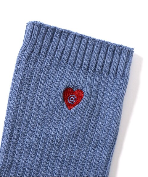 algy(アルジー)の「algyロゴボリュームルーズソックス(ソックス/靴下・キッズ・オフホワイト/サックスブルー/ブラック/ピンク・21/24)」の19枚目の写真