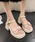 mebole�i���{���j�́uTwist Tweed Ribbon Sandal�i�T���_���j�v�b�s���N