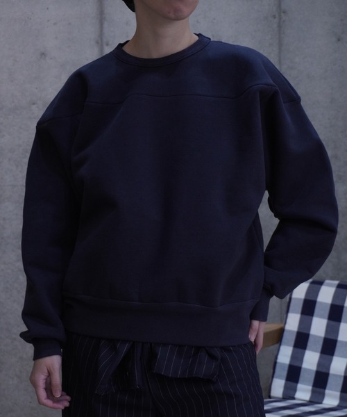 k3&co.（ケイスリーアンドコー）の「Squishy fleece top（スウェット・レディース・ブラック/ベージュ/ネイビー・ONE SIZE）」の3枚目の写真