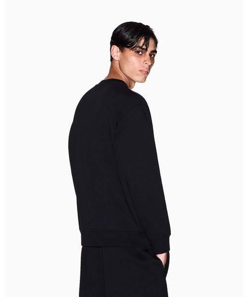 A|X アルマーニ エクスチェンジ】ゴールドロゴ スウェットプル