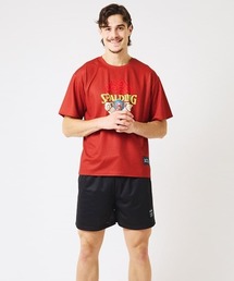 SPALDING（スポルディング）の「【SPALDING/スポルディング】Tシャツ ONE PIECE ヒトヒトの実 ボールプリント/吸水速乾機能・UVカット機能・アニメ半袖Tシャツ（Tシャツ/カットソー）」