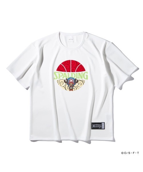 SPALDING（スポルディング）の「【SPALDING/スポルディング】Tシャツ ONE PIECE ヒトヒトの実 ボールプリント/吸水速乾機能・UVカット機能・アニメ半袖Tシャツ（Tシャツ/カットソー・メンズ・ブラック/ホワイト/レッド・MEDIUM/LARGE）」の10枚目の写真