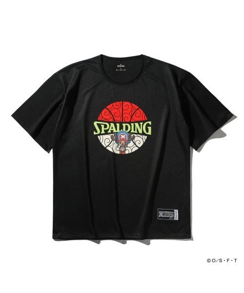 SPALDING（スポルディング）の「【SPALDING/スポルディング】Tシャツ ONE PIECE ヒトヒトの実 ボールプリント/吸水速乾機能・UVカット機能・アニメ半袖Tシャツ（Tシャツ/カットソー・メンズ・ブラック/ホワイト/レッド・MEDIUM/LARGE）」の8枚目の写真