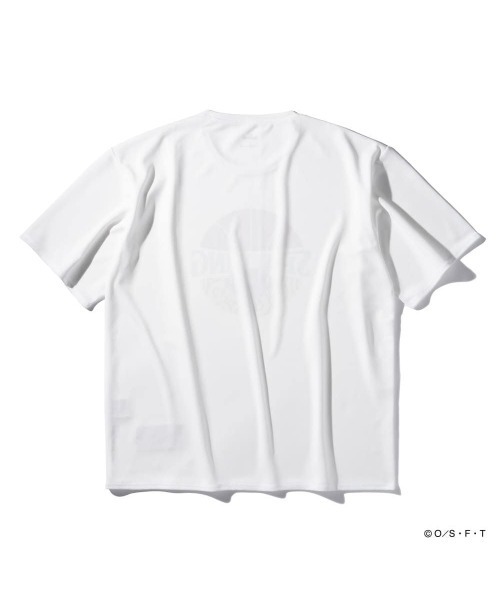 SPALDING（スポルディング）の「【SPALDING/スポルディング】Tシャツ ONE PIECE ヒトヒトの実 ボールプリント/吸水速乾機能・UVカット機能・アニメ半袖Tシャツ（Tシャツ/カットソー・メンズ・ブラック/ホワイト/レッド・MEDIUM/LARGE）」の4枚目の写真