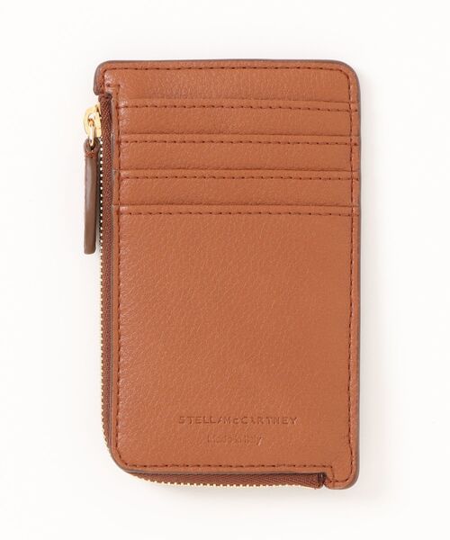 STELLA McCARTNEY（ステラマッカートニー）の「Ryder Zip Cardholder / ライダー ジップ カードホルダー（カードケース・レディース・ブラウン/ブラック・ONE SIZE）」の8枚目の写真