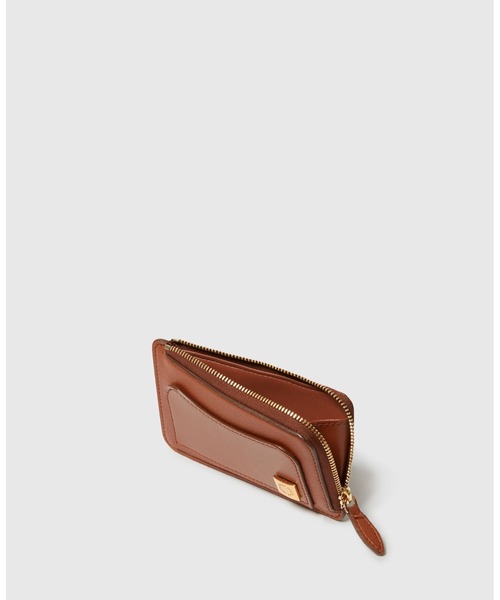 STELLA McCARTNEY（ステラマッカートニー）の「Ryder Zip Cardholder / ライダー ジップ カードホルダー（カードケース・レディース・ブラウン/ブラック・ONE SIZE）」の6枚目の写真