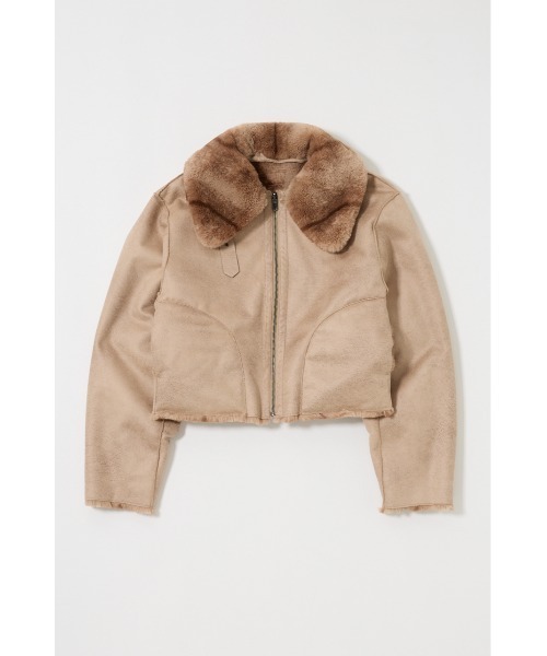 25年AW新作】REVER FAUX ファーコート（ブルゾン）｜MOUSSY（マウジー