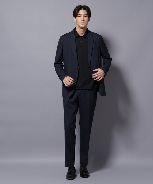 Damerino｣LANATEC(R)シャークスキンセットアップ防シワ形態安定