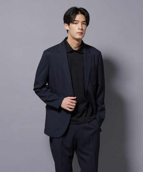 Damerino｣LANATEC(R)シャークスキンセットアップ防シワ形態安定