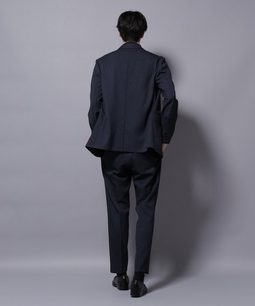 セール】｢Damerino｣LANATEC(R)シャークスキンセットアップ防シワ形態