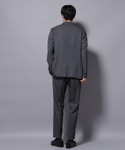 セール】｢Damerino｣LANATEC(R)シャークスキンセットアップ防シワ形態