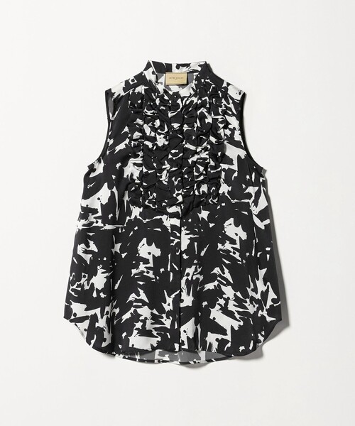 UNITED ARROWS(ユナイテッドアローズ)の「サテン フリル ブラウス ‐ウォッシャブル‐(シャツ/ブラウス・レディース・レッド/ホワイト/その他1・FREE)」の13枚目の写真