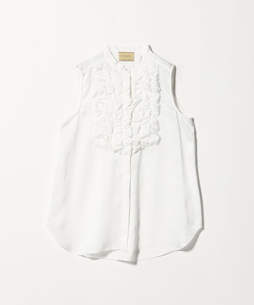 UNITED ARROWS(ユナイテッドアローズ)の「サテン フリル ブラウス ‐ウォッシャブル‐(シャツ/ブラウス・レディース・レッド/ホワイト/その他1・FREE)」の17枚目の写真