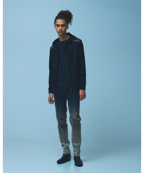 5351 POUR LES HOMMES（ゴーサンゴーイチプールオム）の「【25AW】Lライン 長袖Tシャツ（Tシャツ/カットソー・メンズ・ライトグレー/グリーン/ブラック・44/46/48/50）」の12枚目の写真