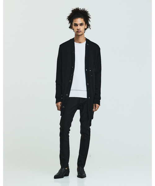 5351 POUR LES HOMMES（ゴーサンゴーイチプールオム）の「【25AW】Lライン 長袖Tシャツ（Tシャツ/カットソー・メンズ・ライトグレー/グリーン/ブラック・44/46/48/50）」の5枚目の写真