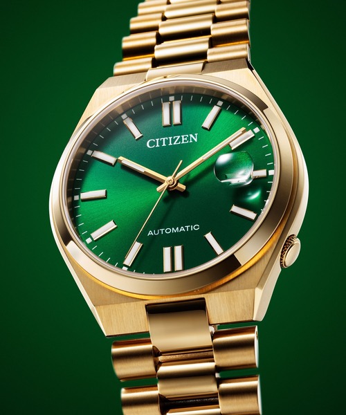 CITIZEN(シチズン)の「CITIZEN COLLECTION メカニカルウオッチ TSUYOSA 40mm(アナログ腕時計・メンズ・ゴールド・FREE)」の5枚目の写真