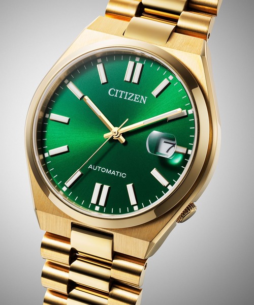 CITIZEN(シチズン)の「CITIZEN COLLECTION メカニカルウオッチ TSUYOSA 40mm(アナログ腕時計・メンズ・ゴールド・FREE)」の6枚目の写真