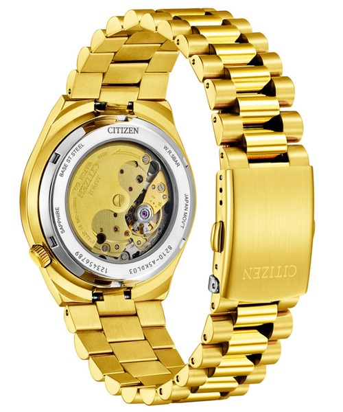 亜*依様 CITIZEN ゴールド アナログ時計 ☆レア逆輸入☆送料間税込☆シチズン 時計 Two Tone Stainless S