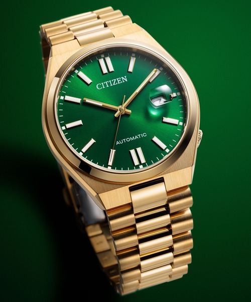 CITIZEN(シチズン)の「CITIZEN COLLECTION メカニカルウオッチ TSUYOSA 40mm(アナログ腕時計・メンズ・ゴールド・FREE)」の10枚目の写真