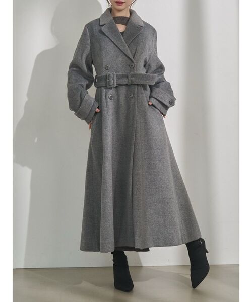 セール】ダブルテーラードロングコート（その他アウター）｜EATME