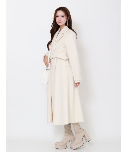 ダブルテーラードロングコート（その他アウター）｜EATME（イートミー