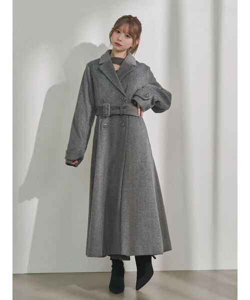 セール】ダブルテーラードロングコート（その他アウター）｜EATME