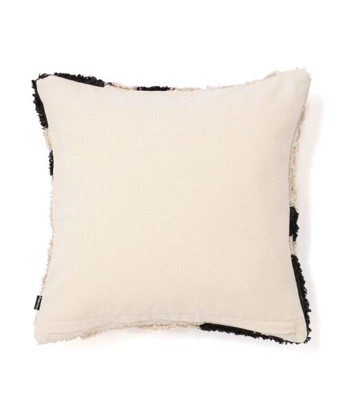 セール】タフトドローイング クッションカバー 45×45 ホワイト（C-066