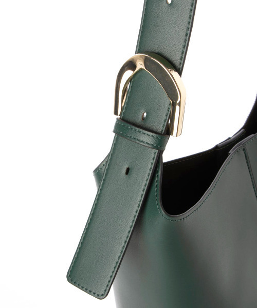 cache cache(カシュ カシュ)の「カシュカシュ cachecache / ビッグバックルバケツショルダー(ショルダーバッグ・レディース・ブラック/グリーン/ワインレッド・FREE)」の15枚目の写真
